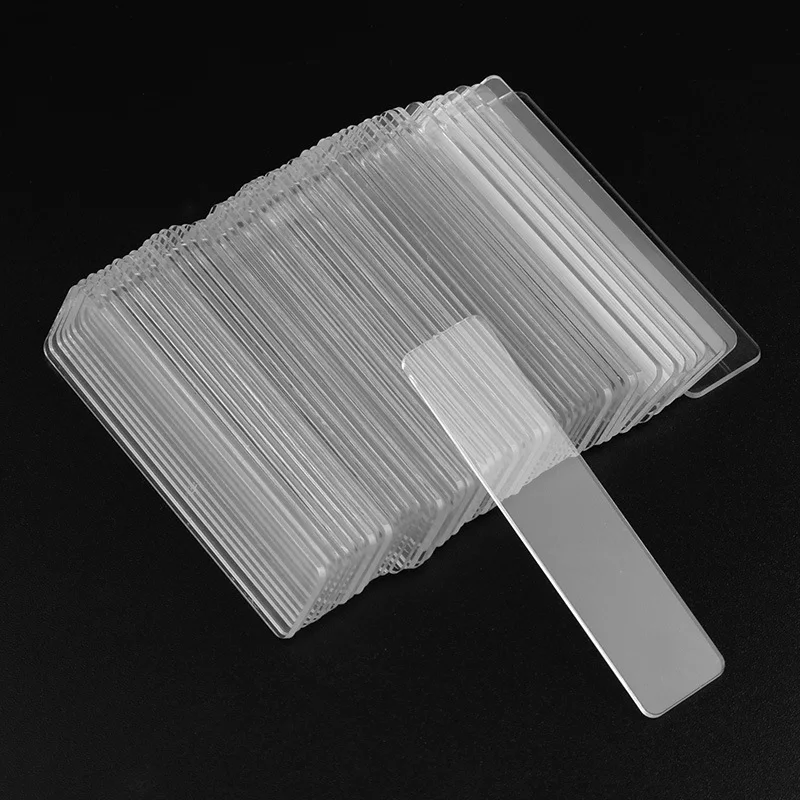 

Clear Nail Tips Display Stand Holder Strip for Nail Polish False Tips Display
