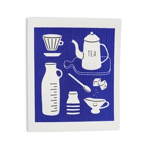 Image of Custom eco-friendly printed swedish kitchen cellulose dishcloth