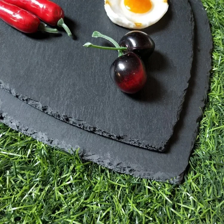 

New Products Food Stone Plate Stone Dishes, Japanese Restaurant Dinnerware~, Black