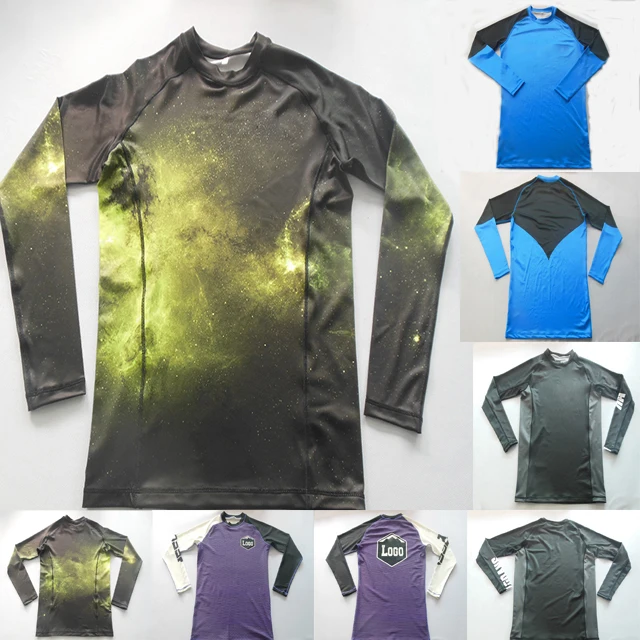 

wholesale high quality uv protection lycra rashguard surf