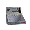 Retail Desktop Small Corrugated PDQ Peg Hook Socks Counter Display Cardboard Pop Display Counter with Hooks