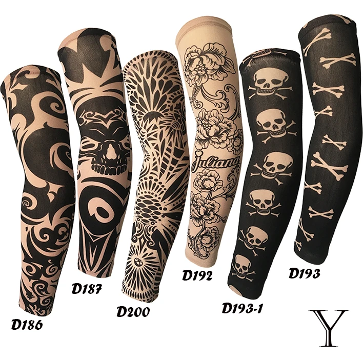 

Men Women Sleeves Temporary 3D Tattoo Sleeve Arm Stockings Tatoo Cool Sleeve, Customized