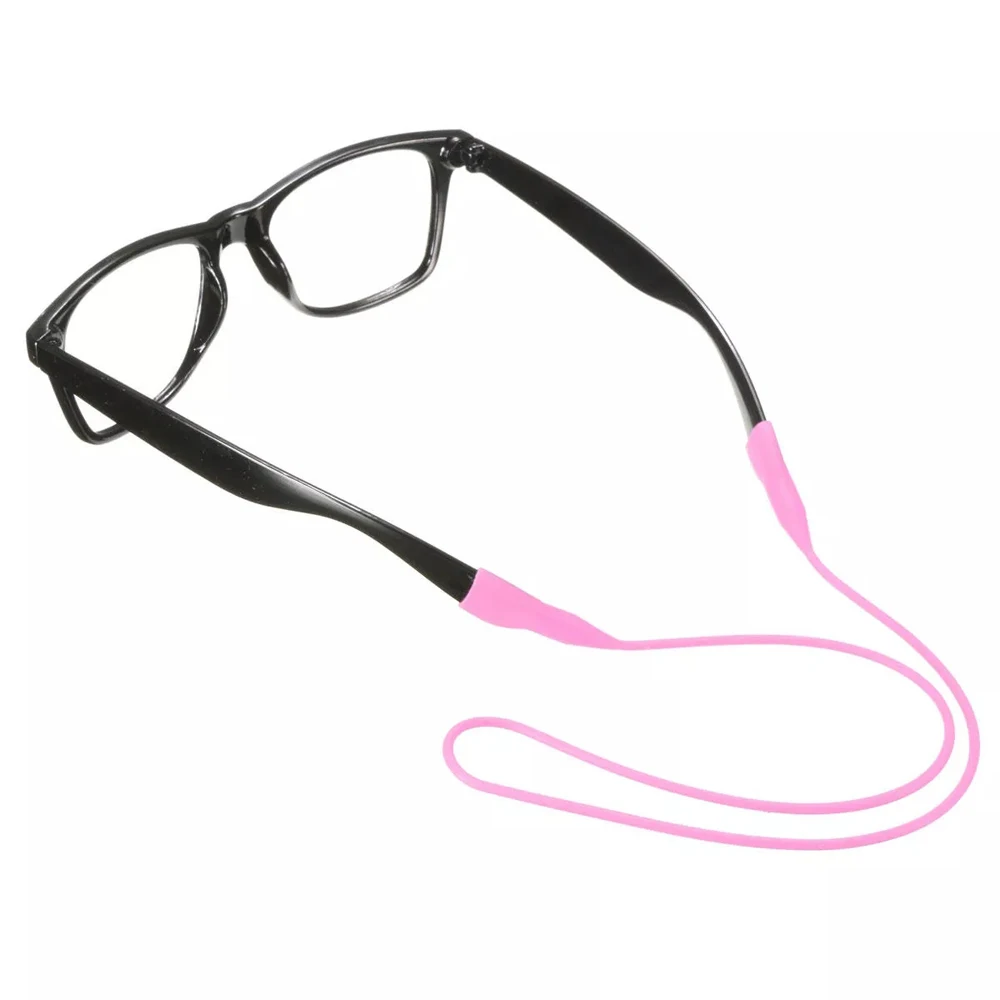

Wholesale Outdoor Solid Silicone Rubber Cord 38cm Rubber Tube Sunglass Strap
