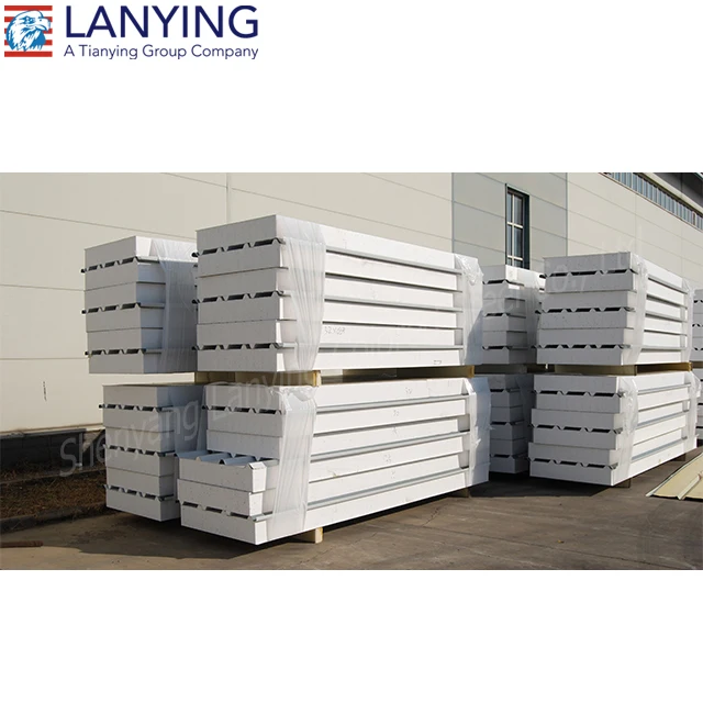 
Good price cold room polyurethane PUR PIR sandwich panel price 