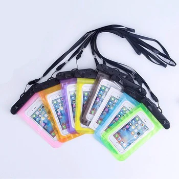 High Quality Custom Logo Sports Swimming Mobile Phone Pouch Case Pvc Waterproof Cell Phone Bags