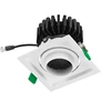 Square type LED spot downlight 35W lens design UGR<19