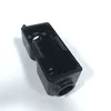 China anodized aluminum CNC machining anodize black 6061 T6 SS link by highlight process