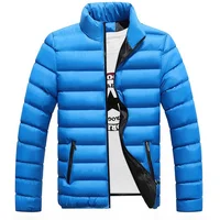 

2019 winter coat men parka winter jacket Cotton Parka Male Casual Thermal Jacket Brand Clothing Warm Coat short style jacket