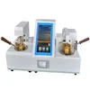 Test open cup and closed cup flash point on one equipment by 2 in 1 oil flash point testing machine