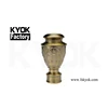 Polishing Brass Chromechorme End Caps For Curtain Rod Plexiglasscafe Curtain Rods Accessoriesbay Window Curtain Rod Hardware