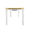 Executive office solid mfc teak wood desk