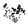 Micro USB 5PIN Welding Type Male Plug Connectors Charger 5P USB Tail Charging Socket 4 in 1 White Black