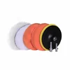 sponge Polishing waxing Buffing Pads Kit Compound-Auto Car Drill Adapter
