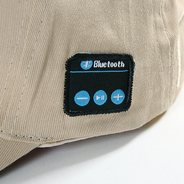 
Large Stock Supplier 2019 Amazon Smart Music Snapback Cap Cotton Embroidery Baseball Hat Bluetooth Headset Music Cap 