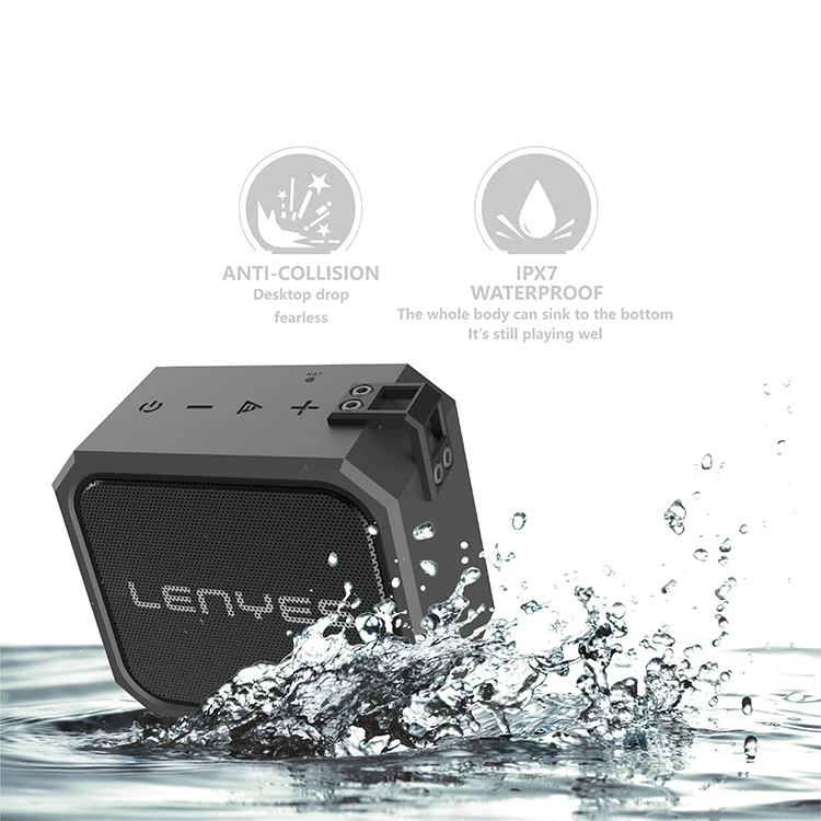 

Sikai IPX7 Waterproof Mini Portable Usb Bluetooth Wireless Speaker