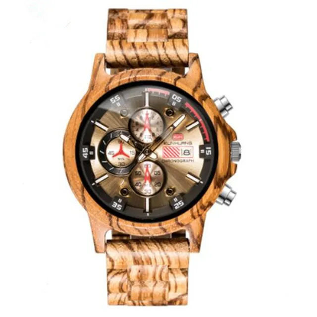 

Fashion multifunctional sports watches wood watches wholesale