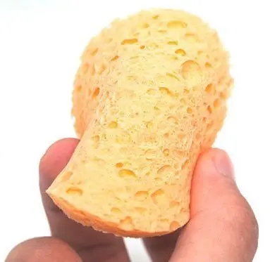 
100% Organic Cellulose Sponge Compressed For Face Cleaning 