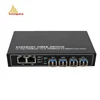 hot selling gigabit ethernet optical fiber switch 1000Mbps 2 rj45 ports & 4 sfp sockets