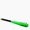 24inch FOAM Rainbow Baseball Bat & Ball, Rubber Bat & Ball