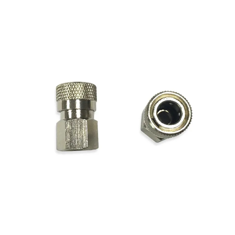 Stainless Steel Paintball Adaptor Female Quick Disconnect With Inner Thread