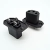 Free samples iec c13 female connector industrial AC power socket iec 320 c13 iec female connector