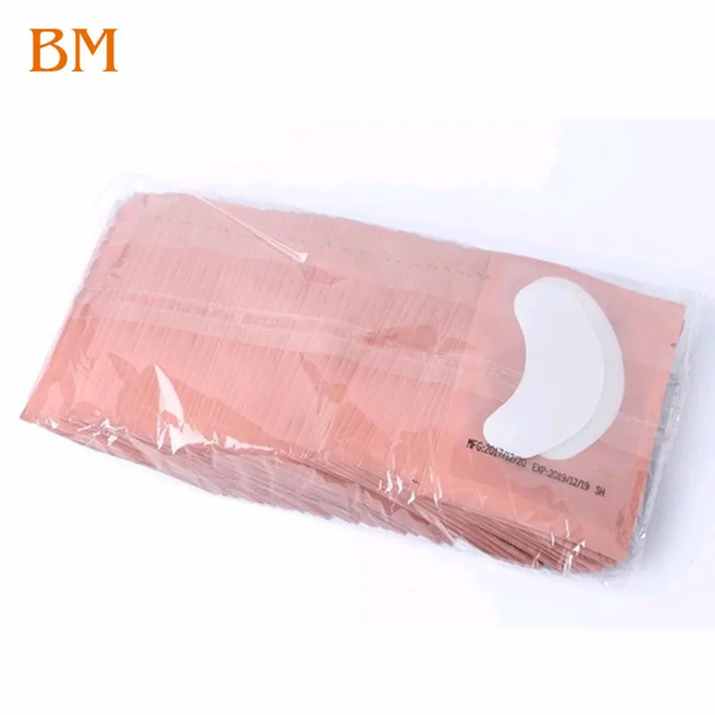 

Eyelash Gel Patch Eye Pads Lint Lashes Extension Mask Eyepads Gls, White