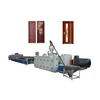 PVC WPC door profile door panel making machine production line
