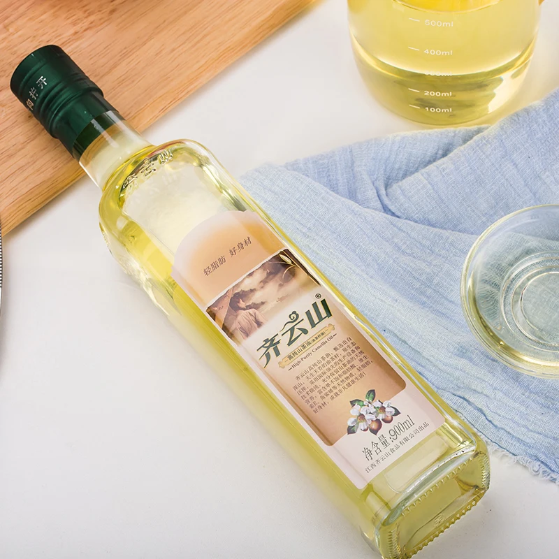 
Organic camellia oleifera seed cooking oil 