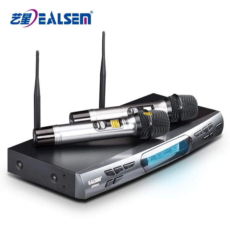 

Hot Selling Professional UHF Wireless Microphone For Karaoke