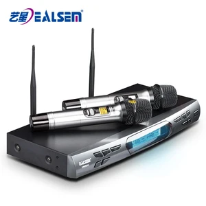 Professional UHF Wireless Microphone Karaoke