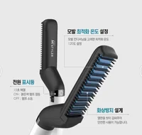 

Professional beard comb and beard brush set for men