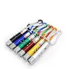 Portable Lighting 2018 Keychain UV Torch Laser Pen Pointer Beam Infrared 3 in 1 Mini LED FlashLight for Outdoor Activities