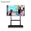 big screen 75inch multimedia teaching machine all in one touch computer TV for teacher school