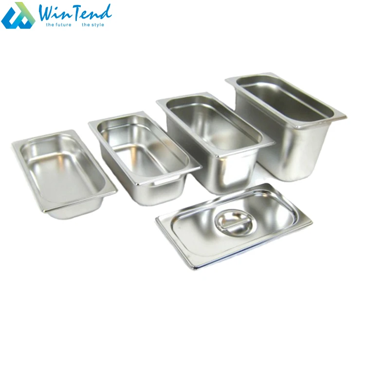 
Manufacturer stainless steel 1/9 gn food pan buffet for kitchen 