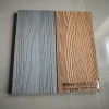 solid wpc coextrusion decking cap thickness 1mm 143*21.5mm with different wood grain effects color in both sides