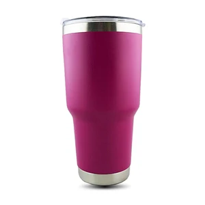Image of 30 oz Double Walled Insulated Stainless Steel Wine Tumbler and Tumblers for Wholesale