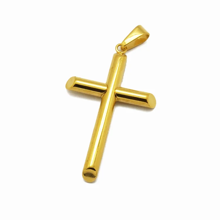 

Wholesale Crucifix Pendant Custom Stainless Steel Jesus Christ Cross Charms Pendant for Jewelry Making