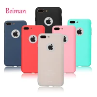 

For Iphone 6 6plus 7 7plus 8 Plus Ultra Thin Matt Candy Color Silicone Phone Case