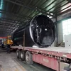Continuous Rubber Processing Machine Plastic Raw Material pyrolysis recycling to Oil
