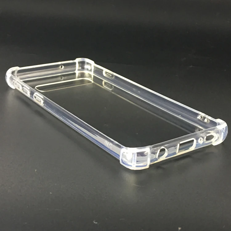 

Shockproof transparent acrylic hard pc back color soft tpu bumper 2in1 phone cover case for huawei nova 2i