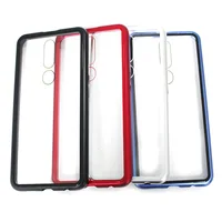 

Factory Price Tiba Magnetic Aluminum Glass Mobile phone Case for OPPO F11 PRO