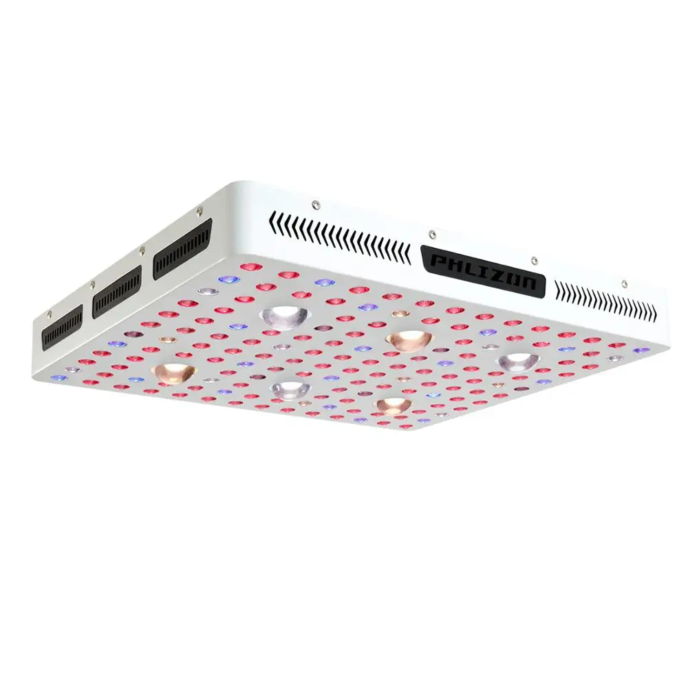 Phlizon 1000w 2000w 3000w Full Spectrum 380-780nm COB led grow light kit for Greenhouse horticulture and Indoor Plants