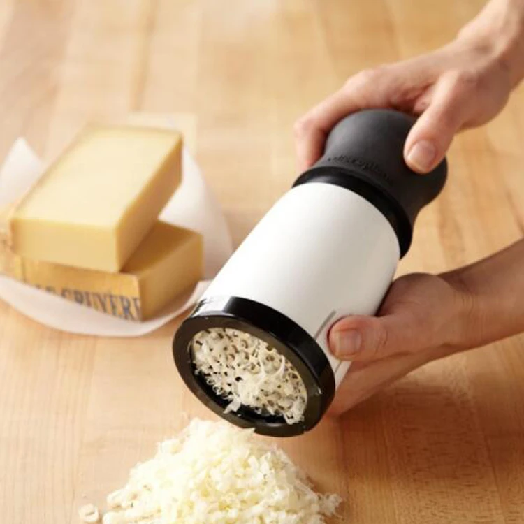 

Plastic Cheese Grinder Cheese Mill For Amazon Hot Selling Cheese Shredder, Black + white