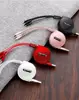 New Design Telescopic Cable 3 in 1 For Samsung For iPhone For Android Portable Cable