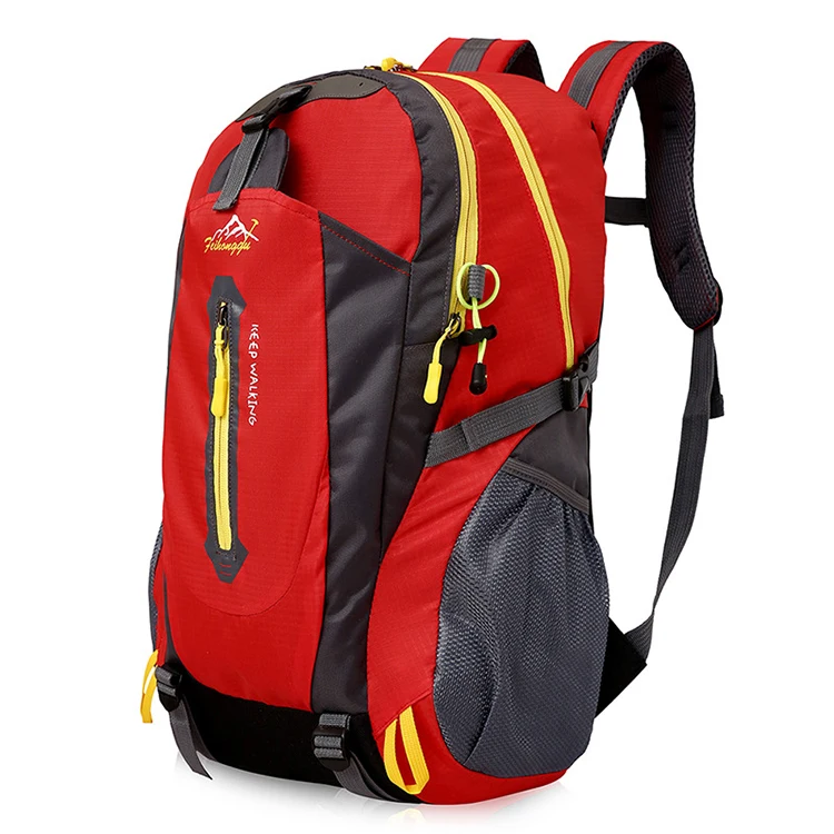 

New Outdoor Hiking Waterproof school bag Large capacity Unisex Travel Backpack custom logo
