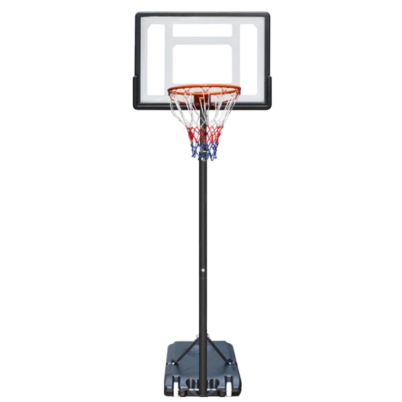 

M.Dunk Wholesale 2.9 FT 6.1 FT Rim Height Adjustable Foldable Indoor Outdoor Basketball Stand Hoop Set for Kids