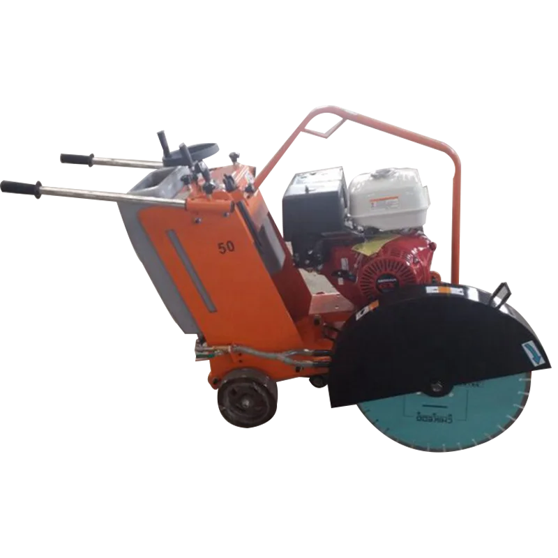 
Asphalt Concrete Pavement Diesel Gasoline Road Cutting Saw Machinery With Water Tank 