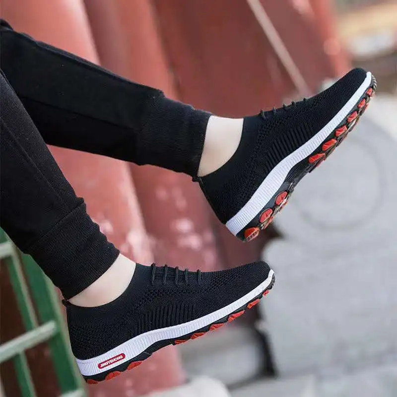 

Sneaker outdoor men shoes casual walking shoes sports lightweight outdoor, Black