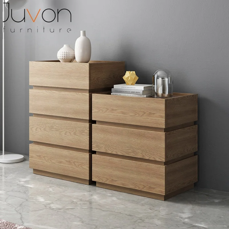 
Modern small living room storage stackable end table cabinet 