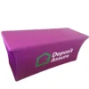 6FT 8FT Outdoor Display Stretch Table Cloth Trade Show Table Cover Advertising FItted Table Cloth